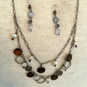 Silpada Coin Chain Necklace